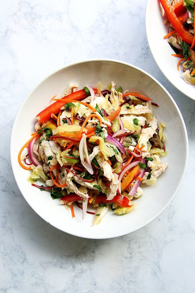 Light Thai Chicken Cabbage Salad: A Perfect Meal or Cooling Side